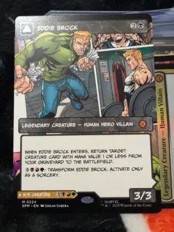 MTG - Marvel's Spider-Man (SPM) - Eddie Brock Borderless Regular - Image 1