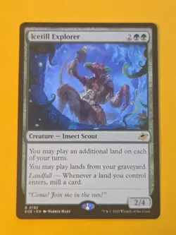 MTG Icetill Explorer Edge of Eternities Rare 0192 Mint Magic The Gathering - Image 1