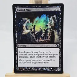 MTG Buried Alive Premium Deck Series: Graveborn 20/30 Foil Uncommon HP Heavy Pla - Image 1