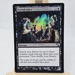 MTG Buried Alive Premium Deck Series: Graveborn 20/30 Foil Uncommon HP Heavy Pla - Image 2