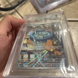 2024 Pokemon SCR En Stellar Crown Squirtle Illustration Rare Card 148/142 BGS 9 - Image 2