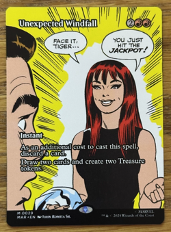 MTG Marvel Eternal-Legal, Unexpected Windfall - Image 1