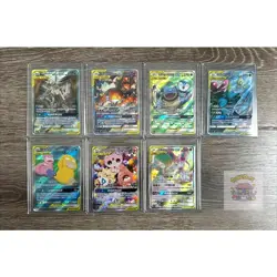 Pokemon TCG S-Chinese TAG TEAM GX Cards Alt art Lot 7 pcs Sun&Moon SR Near Mint - Image 1