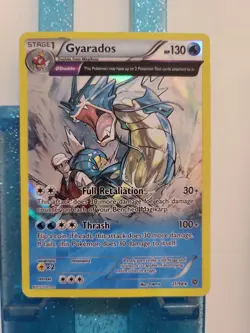 PACK FRESH Pokemon TCG Gyarados 21/98 XY Ancient Origins Holo Rare Θ Double 2015 - Image 1