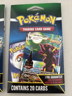 2x Pokemon TCG Mystery Packs – MJ Holding Co. – Each Includes 1 Foil Card – New - Image 2