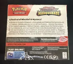 Pokemon TCG Twilight Masquerade Booster Box Factory Sealed - Image 5
