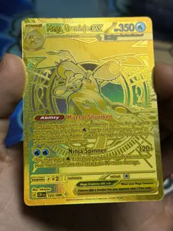 Mega Greninja ex 122/086 Mega Hyper Rare Chaos Rising Pokemon English NM- - Image 2