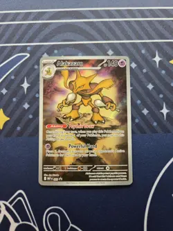 Pokemon TCG Alakazam #009 Mega Evolutions Promo Card - Image 1
