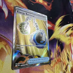 Pokemon TCG Energy Retrieval Trainer-Item Full Art Holo Ultra Rare 108/086 - Image 4