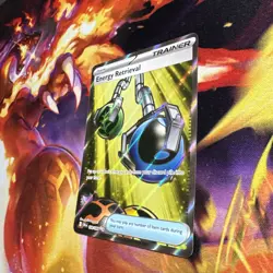 Pokemon TCG Energy Retrieval Trainer-Item Full Art Holo Ultra Rare 108/086 - Image 5