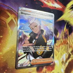 Drayton 232/191 English Pokemon Surging Sparks Ultra Rare *Pack Fresh* - Image 2