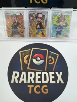 Pokemon TCG S- Chinese Card Red Blue Brock Set of 3 Rare NM IN STOCK - Image 2
