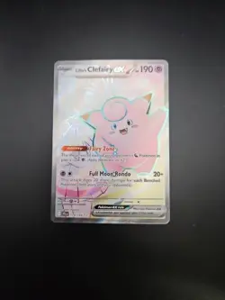 Pokemon Lillie's Clefairy ex 173/159 Sv09: Journey Together Holo - Image 1