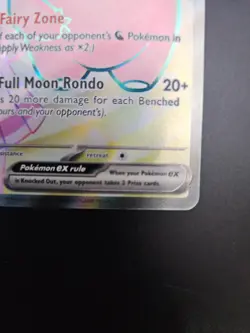Pokemon Lillie's Clefairy ex 173/159 Sv09: Journey Together Holo - Image 2