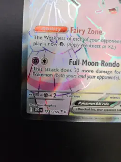 Pokemon Lillie's Clefairy ex 173/159 Sv09: Journey Together Holo - Image 3