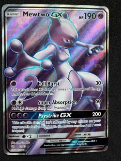 Mewtwo GX Shining Legends 72/73 Ultra Rare Eng Pokemon Near Mint - Image 1