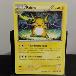 Pokemon Pokemon TCG Pikachu & Raichu 35/108 48/162 49/162 Lot of 3 English - Image 3