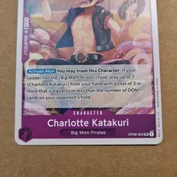 One Piece Two Legends Card OP08-062 062 Charlotte Katakuri NM M TCG CCG - Image 3