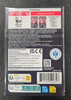 ONE PIECE card game THE TIME OF BATTLE double pack set11 BANDAI, factory sealed - Image 2