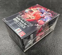ONE PIECE card game THE TIME OF BATTLE double pack set11 BANDAI, factory sealed - Image 4