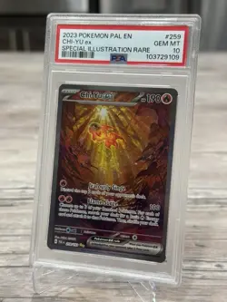 PSA 10 GEM MINT Chi-Yu EX 259/193 Special Illustration Rare Pokemon Card - Image 2