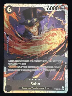 Sabo PRB02-014 Premium Booster The Best Vol. 2 Foil One Piece English NM - Image 1