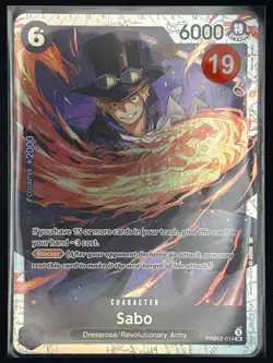 Sabo PRB02-014 Premium Booster The Best Vol. 2 Foil One Piece English NM - Image 3