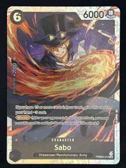 Sabo PRB02-014 Premium Booster The Best Vol. 2 Foil One Piece English NM - Image 1