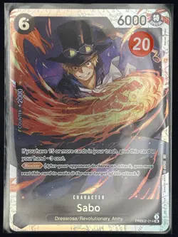 Sabo PRB02-014 Premium Booster The Best Vol. 2 Foil One Piece English NM - Image 3