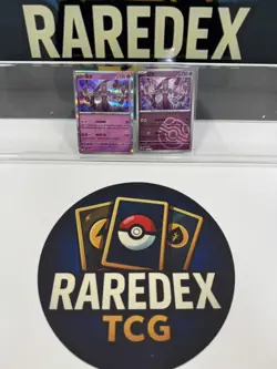 Pokemon TCG S-Chinese 151C 150/151 Mewtwo Master Ball Holo Mint Card Combo - Image 2