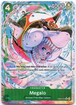 Megalo (Alternate Art) EB04-018 The Azure Sea's Seven - Image 1