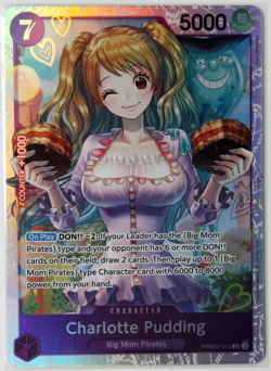 Charlotte Pudding PRB02-010 SR One Piece Foil NEW Premium Best Vol 2 - Image 1