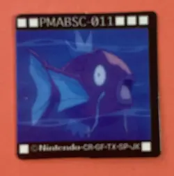 Magikarp Pokemon GB Pocket Card Mini (1 inch) Japanese Very Rare - Image 1