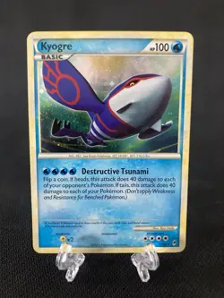 Pokemon TCG Kyogre Holo Rare Card Call of Legends 12/95 - Image 1