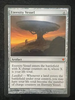 Magic the Gathering Zendikar Eternity Vessel Artifact Mythic Rare 200/249 - Image 1