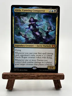Alela, Cunning Conqueror - WOC 0003 MTG Magic The Gathering - Image 1