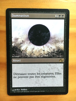 Mtg Carte Magic Planar Chaos Damnation French SP/MP - Image 1