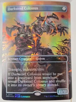 Darksteel Colossus - FOIL Boardless - UMP Promo - Magic the Gathering MTG Nice! - Image 1