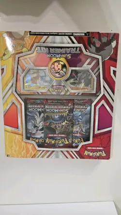 Pokemon Sun & Moon Trainer Kit Crimson Invasion Alolan Raichu & Lycanroc Sealed - Image 1