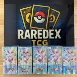 5 Boxes Pokemon TCG Chinese Horizons Gem Pack VOL.2 Eevee Booster Box Sealed - Image 1