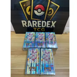 5 Boxes Pokemon TCG Chinese Horizons Gem Pack VOL.2 Eevee Booster Box Sealed - Image 2
