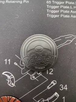 Pokemon TCG Official Collectable Coins: Luxray - Image 2
