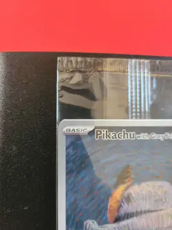 Pokemon TCG Pikachu With Grey Felt Hat Van Gogh Full Art Promo SVP #085- Sealed - Image 5
