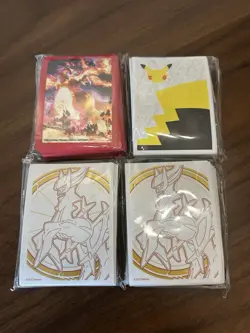 Pokemon Celebrations 25th Anniversary Sleeves 65 Pack Pokemon Center White +More - Image 1