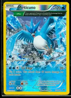 Pokemon ARTICUNO 17/108 - XY Roaring Skies - RARE Rev Holo - NEAR MINT/MINT - Image 1