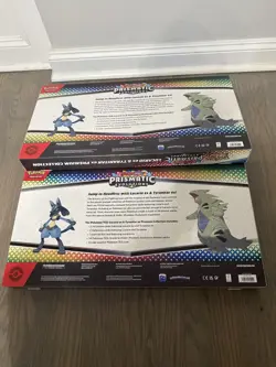 Pokemon Lucario Ex Tyranitar Ex Premium Collection Prismatic Evolution Lot of 2 - Image 1