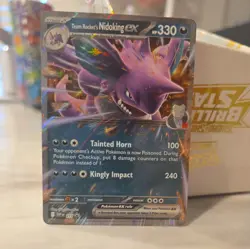 Pokemon Team Rocket’s Nidoking ex SVP 217 Destined Rivals Promo - Image 1