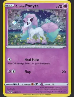 Galarian Ponyta - SWSH013 - Sword & Shield Black Star Promos - Pokemon - NM/M - Image 1