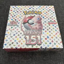Pokemon 151 Japanese Booster Box SV2a Brand New & Sealed (with shrink wrap) - Image 1