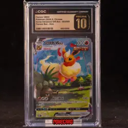 Flarion VMAX CSHC-003/009 Pokemon Card Chinese CGC P10 #2 - Image 1